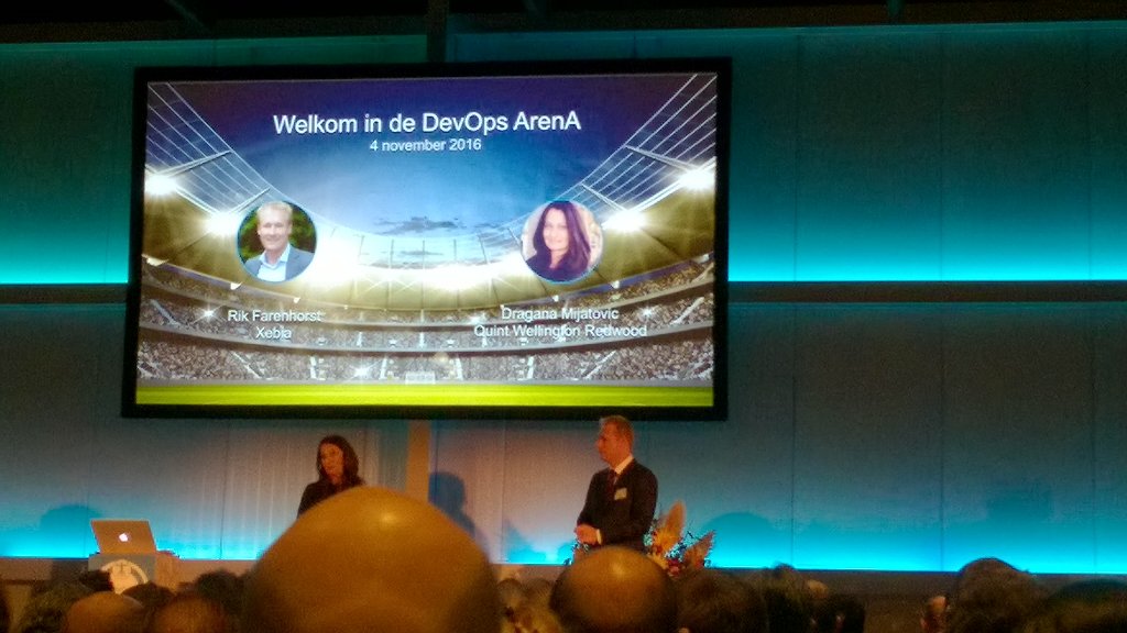 Interessante devops masterclass van Quint en Xebia in de Amsterdam Arena