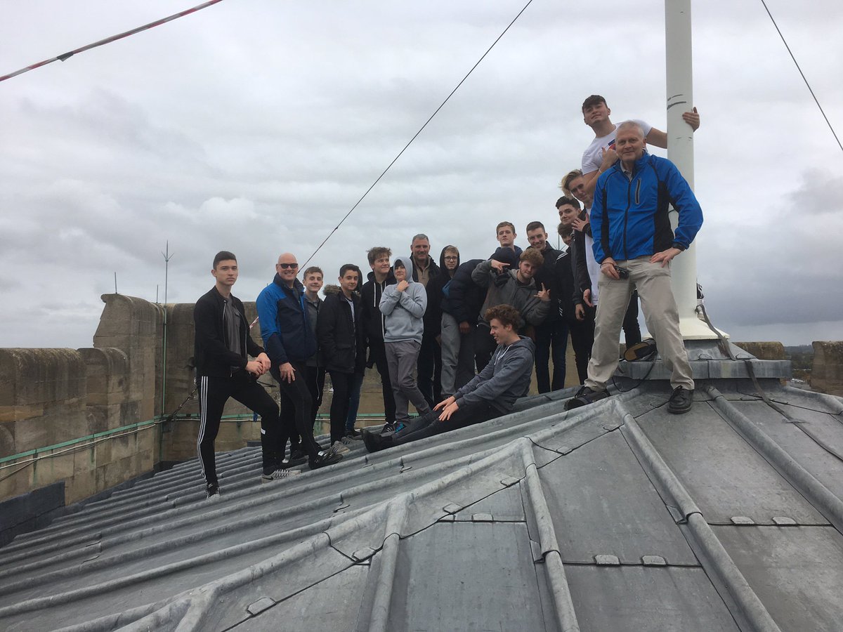 CCNConstruction's tweet image. L1 Carpentry students reaching new heights &amp;amp; seeing Norwich from above during a visit to the Catholic Cathedral @norwichcollege @enrichment
