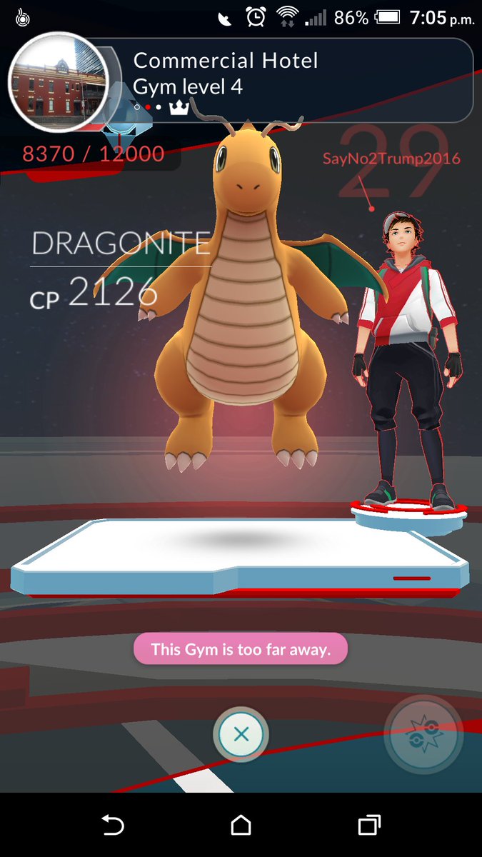 AllMyCircuits_'s tweet photo. Them Hillary shills have infiltrated #PokemonGO. It's serious now.
#MAGA #Trump2016 #saynotohillary #correcttherecord #TrumpForPresident https://t.co/LPHeCVv5IF