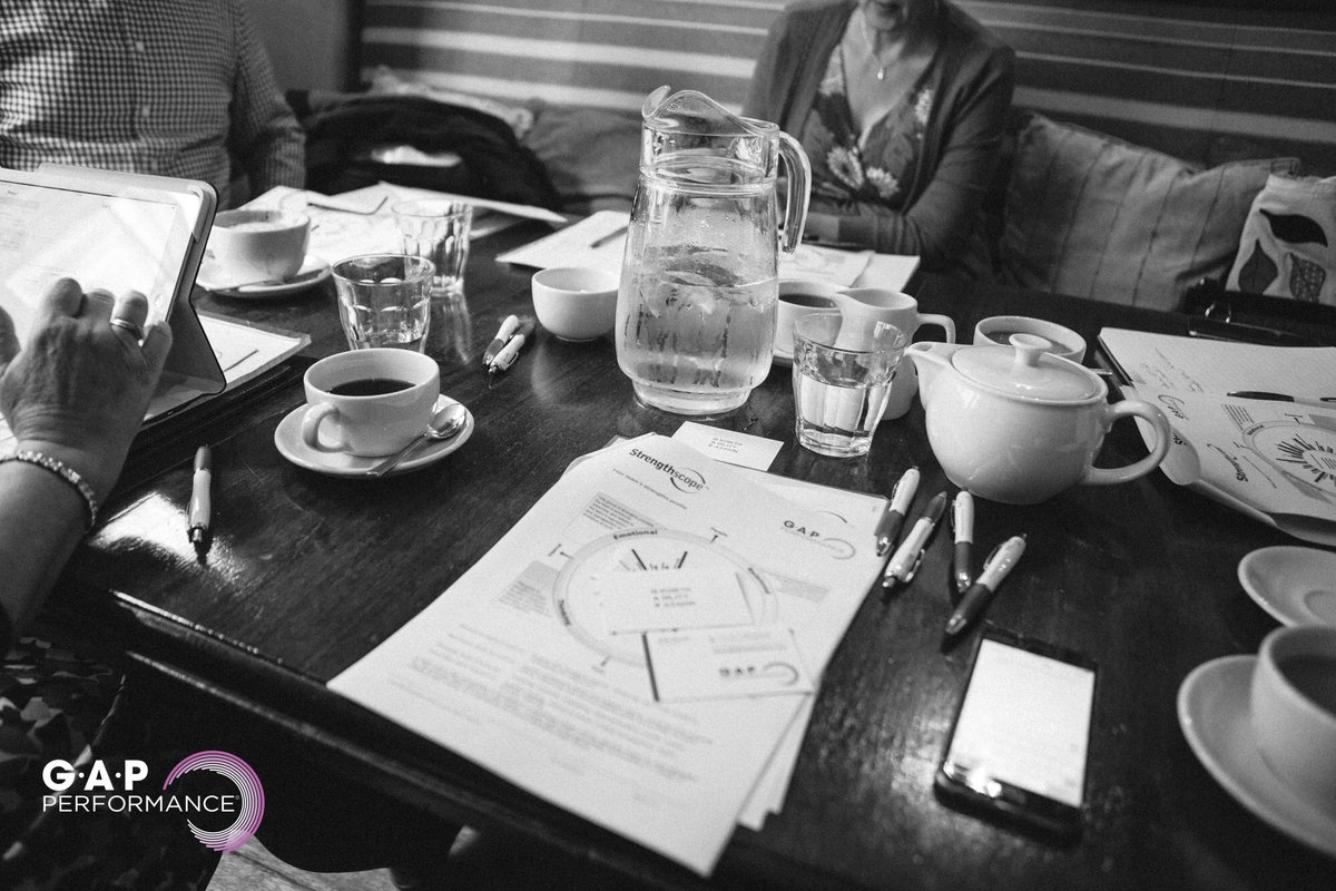 GAPPerformance's tweet image. We are kicking of our day with a productive Team meeting about how we can even further use @Strengthscope within our business. #Strengths