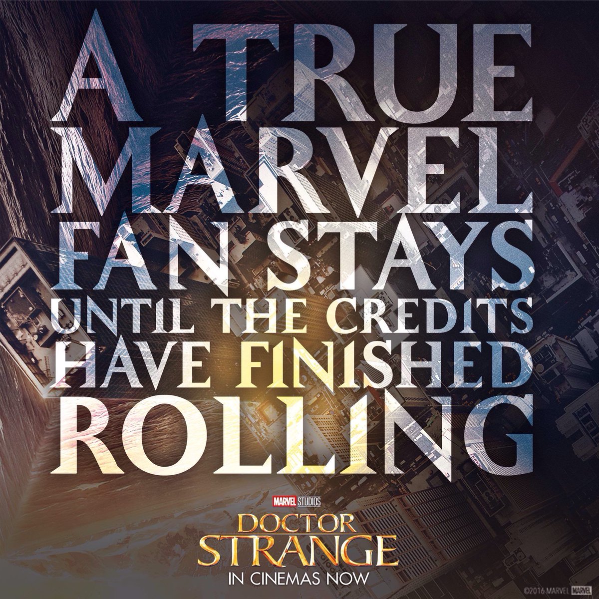 DUH.

Enjoy #DoctorStrange, everyone!