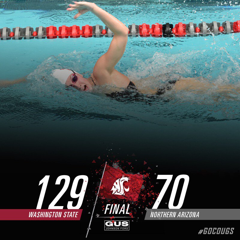 wsucougarswim's tweet photo. Another W for Cougar Swimming! #GoCougs 🐾 https://t.co/tmo8VEStRo