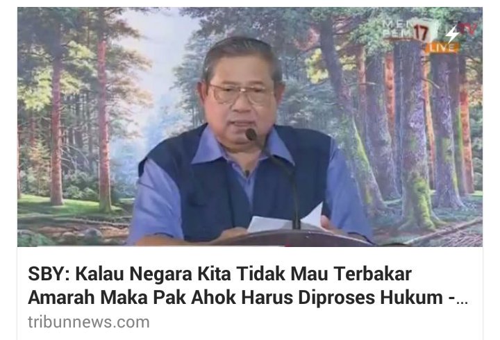 Yang kebal hukum siapa ya, <a href="/basuki_btp/">Basuki T Purnama</a>  atau <a href="/SBYudhoyono/">S. B. Yudhoyono</a> ?? Ayo penegak hukum bertindak jangan nunggu lebaran kuda!!! <a href="/KPK_RI/">KPK</a> @HumasPolisi