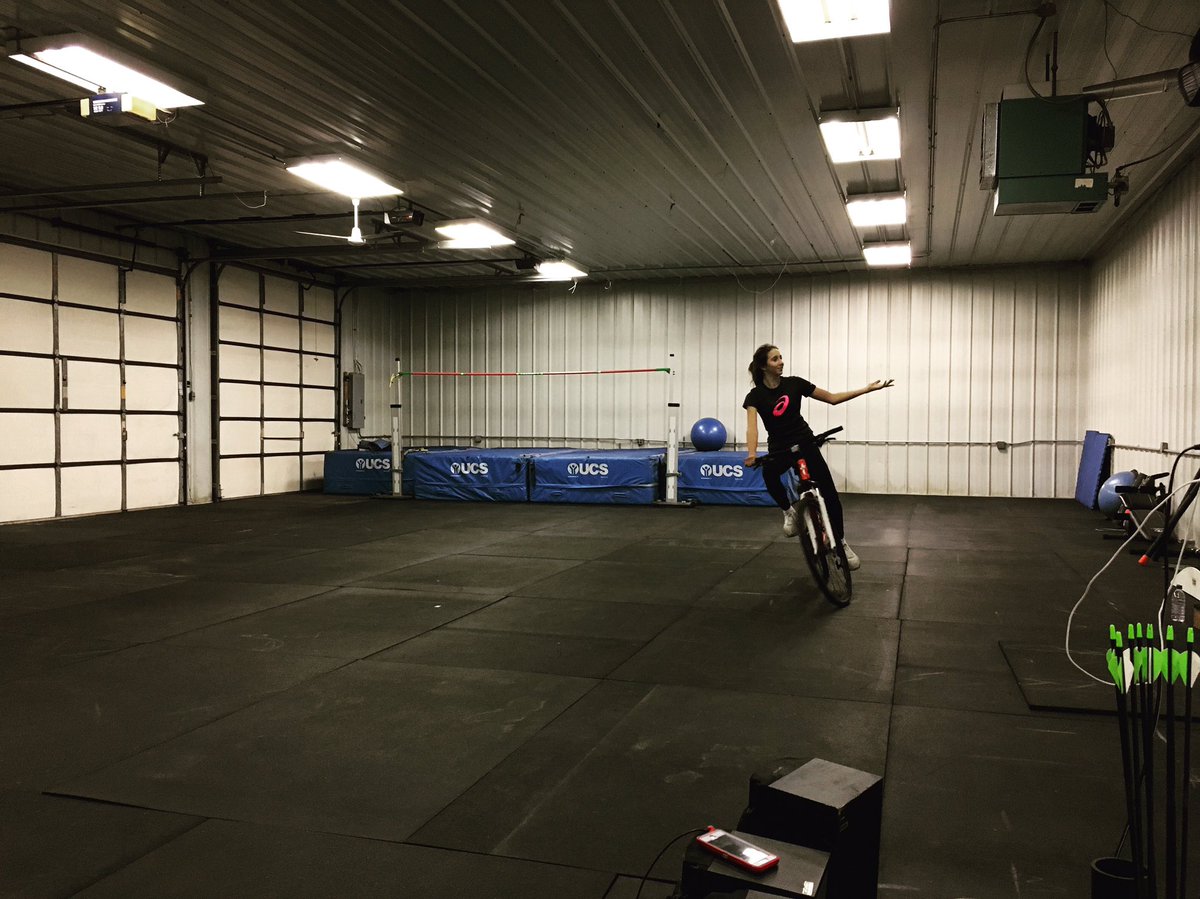 kangathletics's tweet photo. High jump and biking! #highjump #highjumptraining #highjumpindoortrainingfacility https://t.co/GD0mJvFDpu