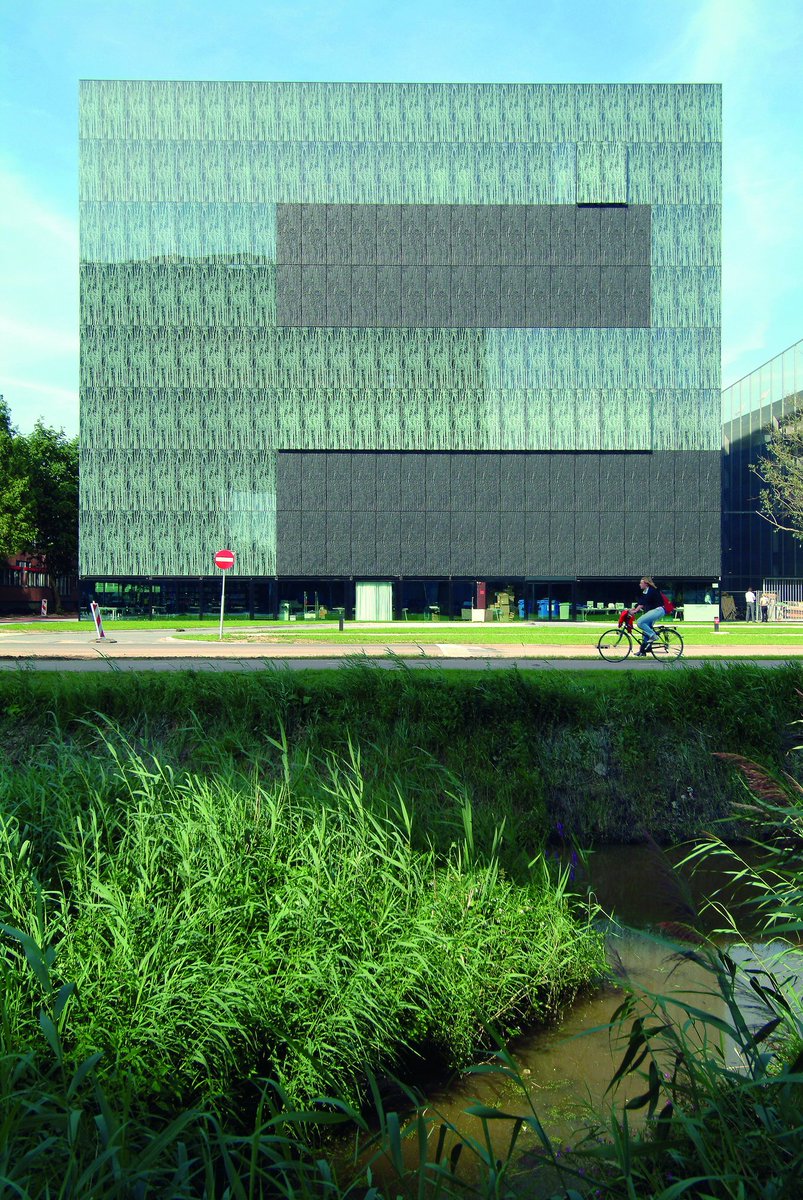 NOESchaltechnik's tweet photo. #NOEplast textured #formliner: University Library Utrecht, The living facade https://t.co/UCEYZXaZRs https://t.co/U3ibGBFM2L