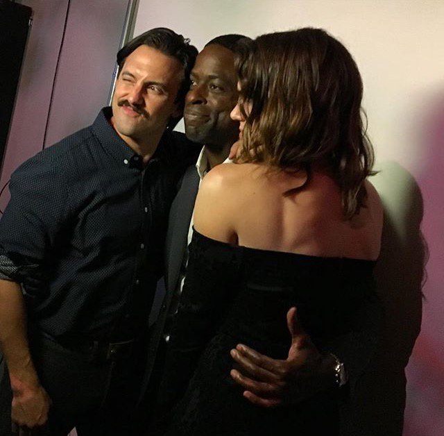 Miloventimiglia News On Twitter Coheteboy On Instagram This Is Us Was In The Neue House Tonight Milo Ventimiglia Sterling K Brown And Mandy Moore Nbcxvf Https T Co 7bwpvrdiin