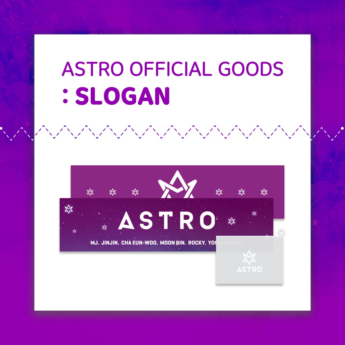 fantagiomusic_'s tweet photo. [#아스트로] 아스트로 공식슬로건(ver.1) 온오프라인 판매가 진행됩니다. 아로하 여러분의 많은 관심 바랍니다. #고백
https://t.co/8Gl1czXQMf https://t.co/IMjFXfncaK