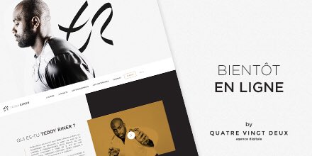 teddyriner's tweet photo. Hello :) Hâte de vous montrer mon nouveau site!Rendez-vous dans quelques semaines pour le découvrir…Merci @82agence pour ce beau travail 😉 https://t.co/Z5ueDSmcl9