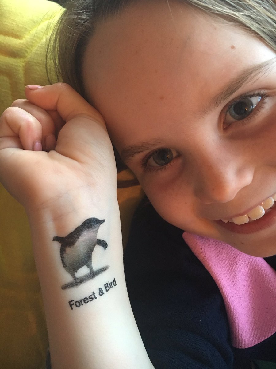 Wearing it with pride <a href="/Forest_and_Bird/">Forest & Bird</a> #futureingoodhands