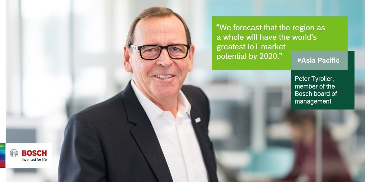 BoschGlobal's tweet photo. Emphasis on #IoT: Bosch predicts growth of 37% in #AsiaPacific market. Read more: https://t.co/ojeskRoriq #APKHongKong https://t.co/utbm6hWL1H