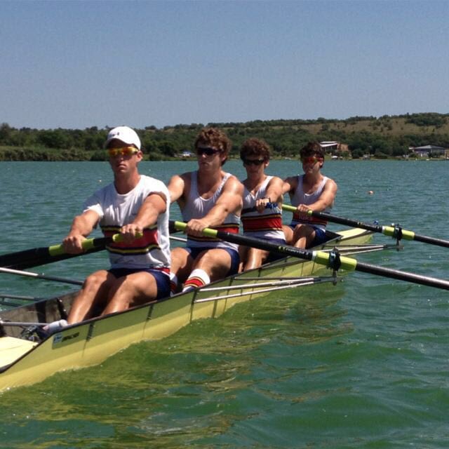 Dragged out of retirement to teach my little brothers how to row. To be fair, they're not bad. Racing the Buffalo Grand #BrothersChallenge.