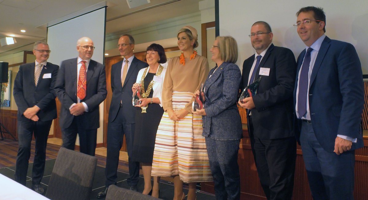 GSC3update's tweet photo. What a special day, starting collaboration with @lakemac, @AusSmartComms and @gscsydney in presence of Dutch Queen Maxima and Minister Kamp. https://t.co/BuSStnQXeK