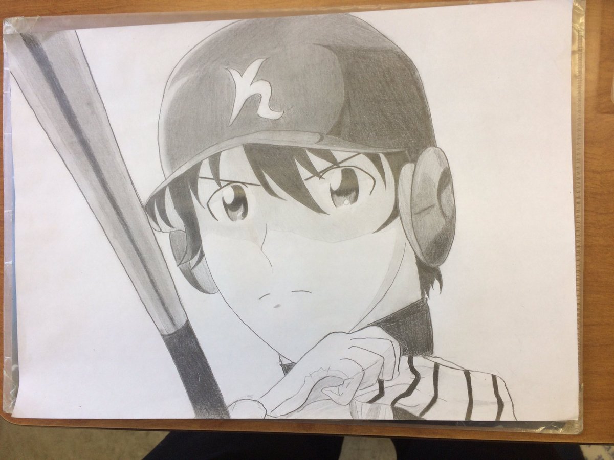 ゆめ Sur Twitter メジャーの佐藤寿也くん描いた メジャー 佐藤寿也 イラスト