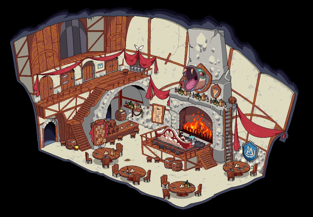 Art Sample 27: The Monarch Inn 

Check out the full post! patreon.com/posts/art-samp…