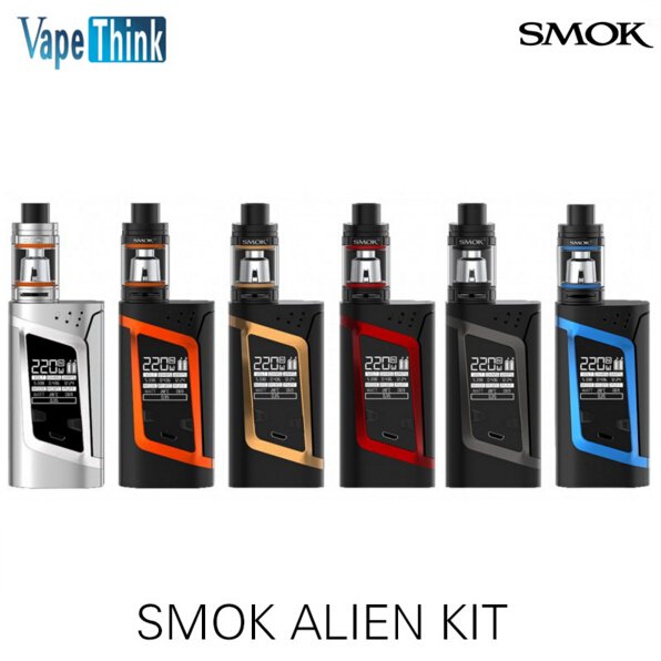 VapeThink's tweet image. Original Smok Alien Kit with Aline 220W Box Mod Vape : vapethink.com 
aliexpress.com/store/product/…
#vaping #ecigarettes #vapethink