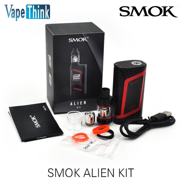VapeThink's tweet image. Original Smok Alien Kit with Aline 220W Box Mod Vape : vapethink.com 
aliexpress.com/store/product/…
#vaping #ecigarettes #vapethink