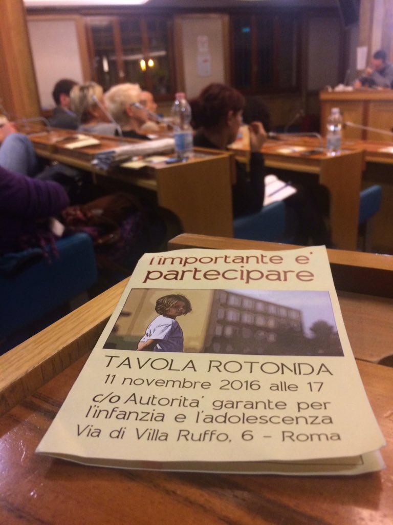 Tavola rotonda #garantenazionaleinfanzia #arciragazzi #diritti