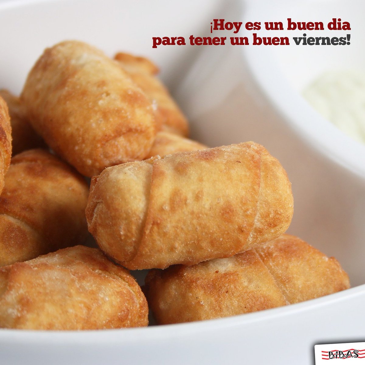 Los mejores tequeños de la ciudad esperan por ti, y a un precio súper especial. #venabibas #maracaibo #viernes
