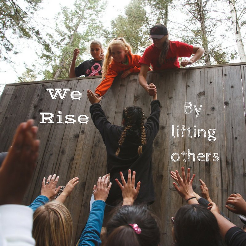 TIPPSLeadership's tweet photo. We rise by lifting others #TIPPSCamp #TIPPSLeadership #werise #Leadership https://t.co/7BfPcaDaAs