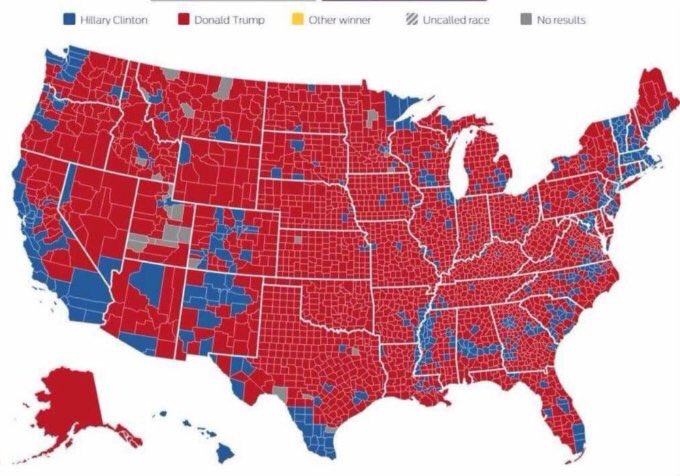 @RabbiShaina @Shakma1776 @TIME @FrankLuntz This is how the people voted in the general election. No smoke and mirrors like to dem primary