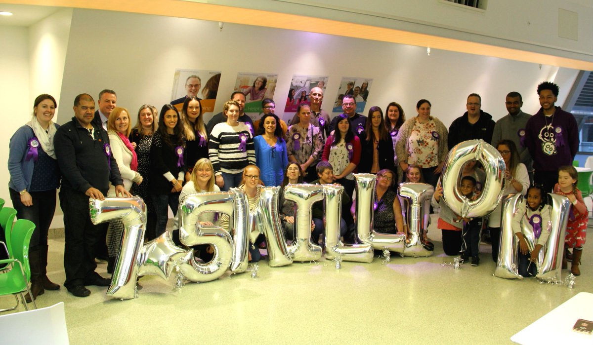 Together we've raised £7.5m for <a href="/GreatOrmondSt/">Great Ormond Street Hospital for Children</a>! To celebrate, we presented our ‘Family Album’ to the patients there today.