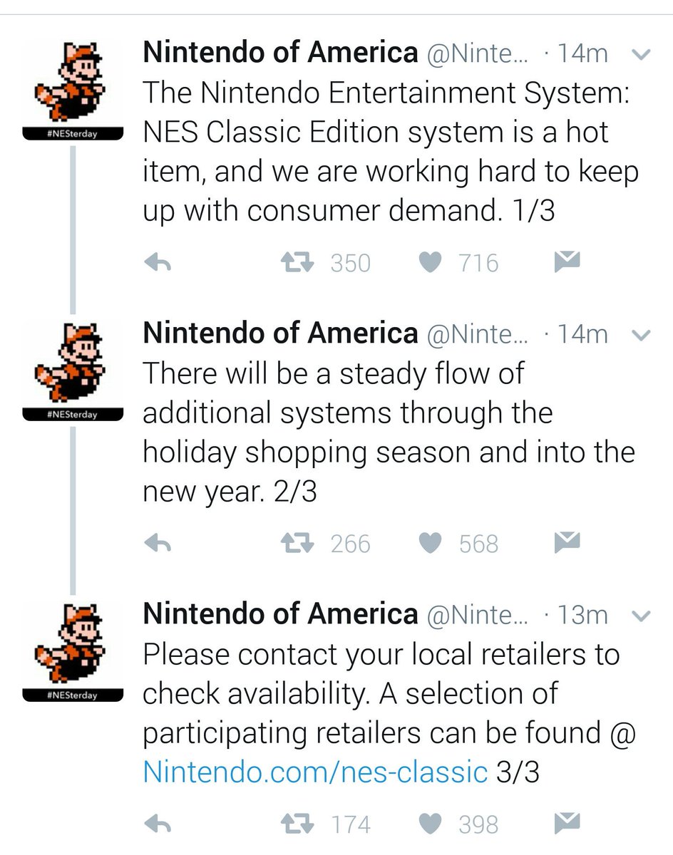 Tilmen Mesut Kuçin on Twitter: "Meanwhile at Nintendo marketing .... In german it's called "künztliche knappheit"...means artificial scarcity... #NESmini https://t.co/KbJvdPdiDa" Twitter