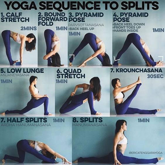 Yoga Poses for runners - Sequence - Half - split - ardha - hanumanasana -  Argentina Rosado Yoga - Argentina Rosado Yoga