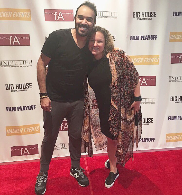 euvitormendes's tweet photo. Proud to see my friend Aline and her "The Load" it up on the big screen! #roadhouseshortsinternationalfilmfestival #shortfilm #losangeles https://t.co/lxJgy0C8wW