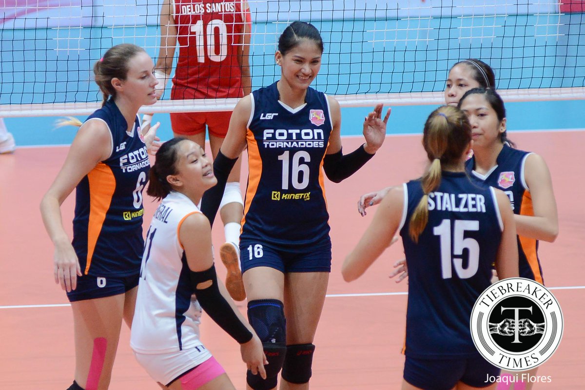 tiebreakertimes's tweet photo. #PSLGrandPrix #StrongerTogetherPSL IN PHOTOS: @FotonTornadoes vs. @SpikersCignalhd. Full album >> https://t.co/22OryEk8IY https://t.co/Eu5169XWG3