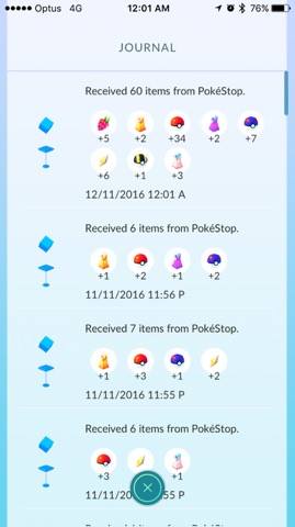 KaRNiV8L's tweet photo. Worlds best Pokestop? #MegaPokeStop #60items #PokemonGO #pokemongonews #pokemon @OMGitsAliA @trnrtips @ReversalYouTube https://t.co/ZXbBSqgbr1