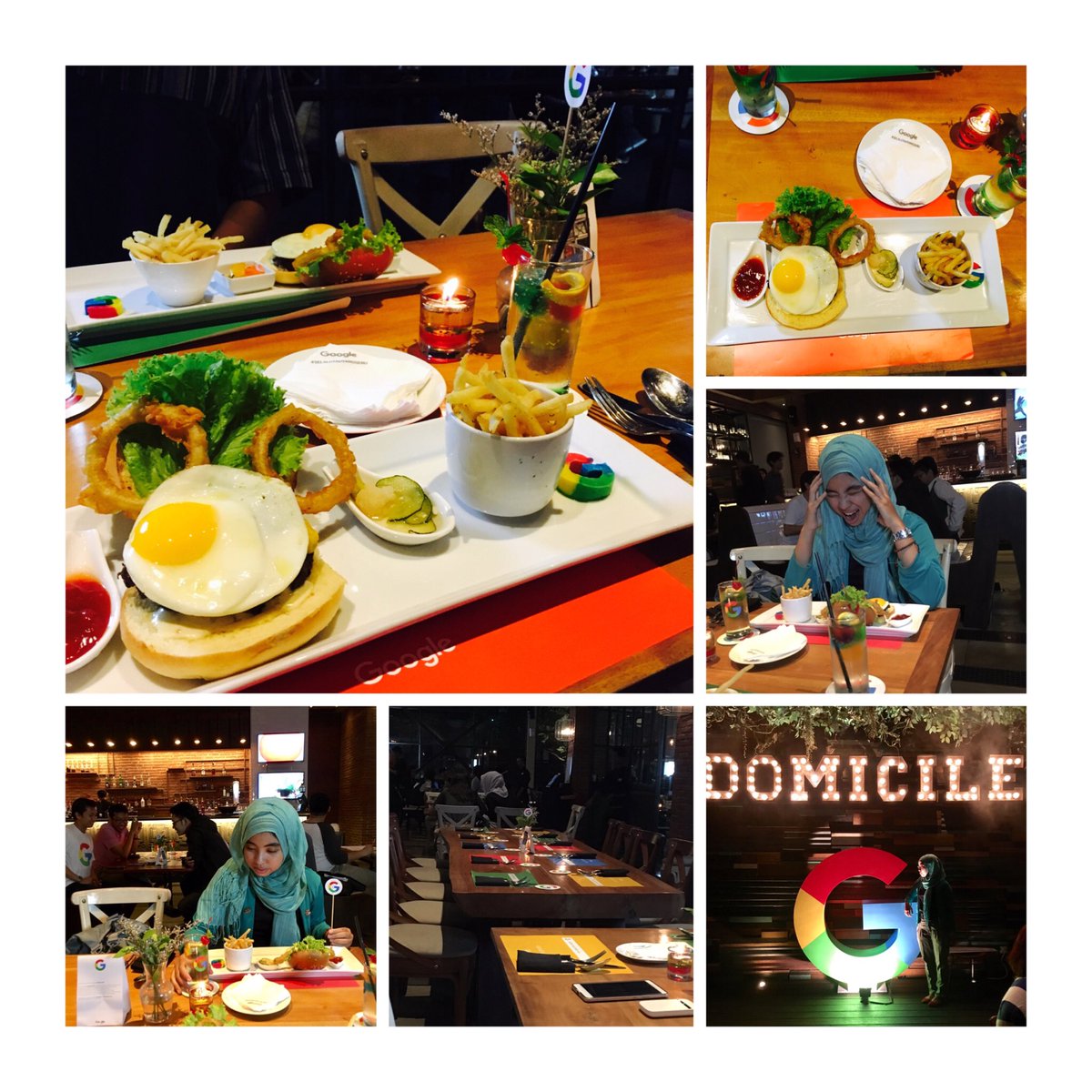 OK Google, Resto Amerika di Surabaya ~ Thanks for da Dinner #selalutauyangseru #google #googleid <a href="/Google_IDN/">Google Idn</a>