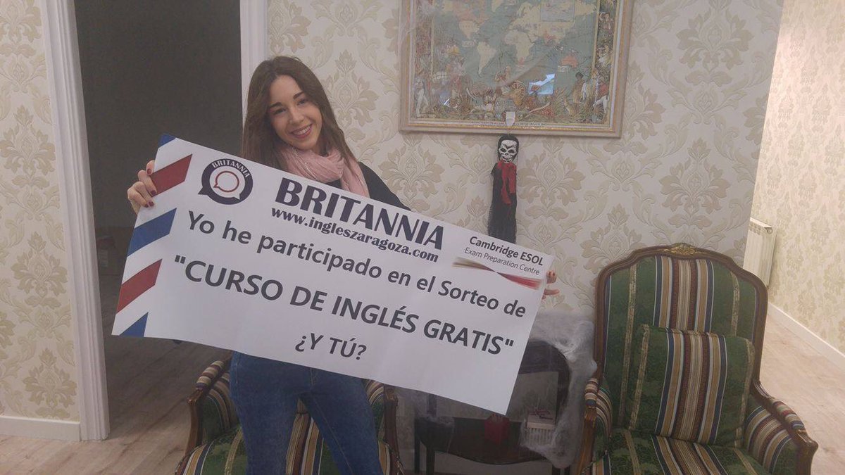 ingleszaragoza1's tweet photo. Good luck! #academiadeingleszaragoza #alumnosacademiabritannia
#academiabritanniazaragoza #sorteocurso #cursoinglesgratis #inglesgratis https://t.co/8hslIKk4Gq
