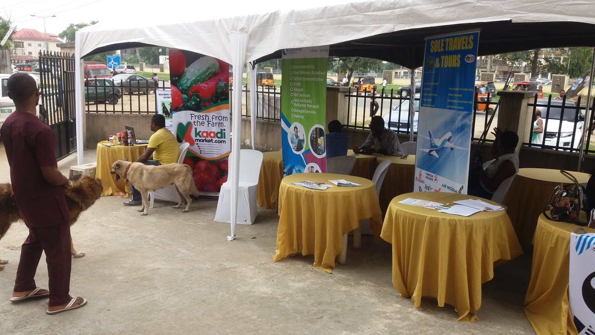 akees_project's tweet photo. The venue is set for the long awaited AKEES Business fair. Join us at IBB Avenue, opposite Ibom Hall to see things for yourself. #AKEESSoFar https://t.co/5XMGVnT10o