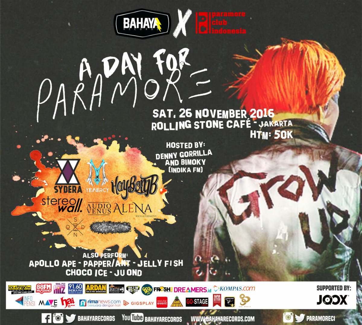 HI GUYS! DONT FORGET TO MARK YOUR CALENDAR ON SAT, 29/11. QUICKSAND FROM <a href="/ParamoreTASIK/">Paramore Tasik</a> WILL BE ONE OF THE LINEUP!