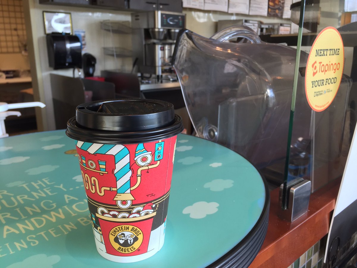 Have you gotten your FREE cup of coffee today from Einstein in Merten Hall in honor of Veteran's Day?  #shopMason