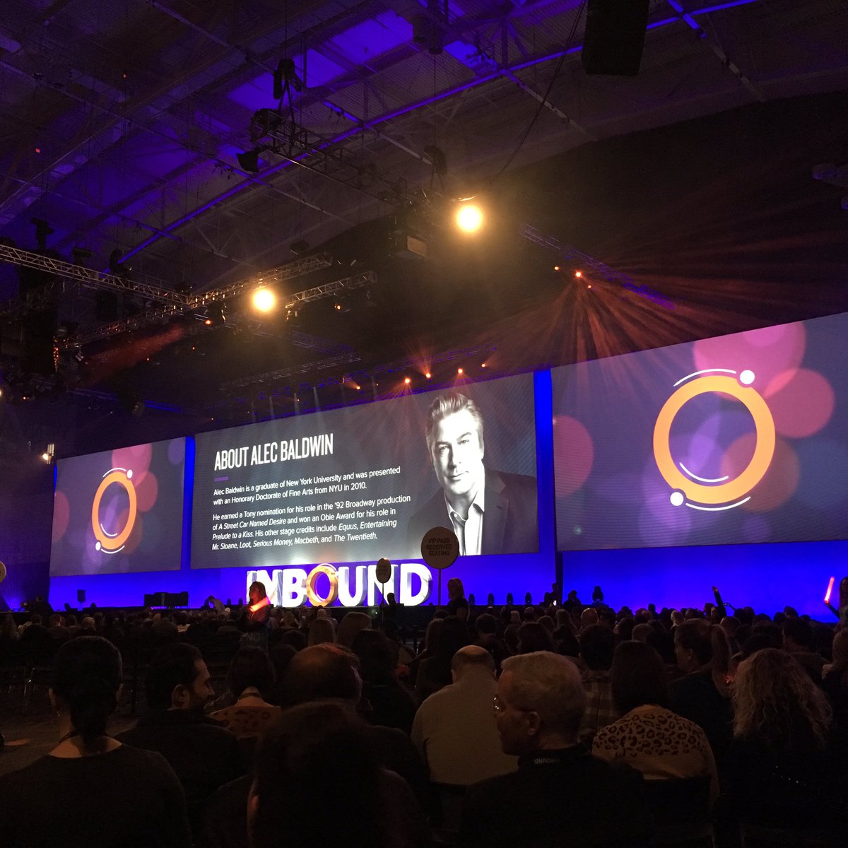 Can't wait for <a href="/AlecBaldwin/">AlecBaldwin(HABF)</a> to take the stage #INBOUND16