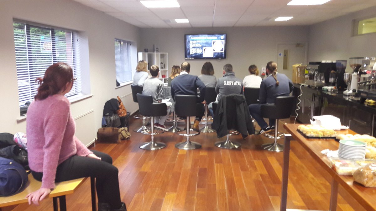 SCA_Ireland's tweet photo. Judges training course in preparation for the Irish Latte Art competition. See you tomorrow @heartcoffeegirl @BailiesCoffeeCo https://t.co/yOHvYQJt8O