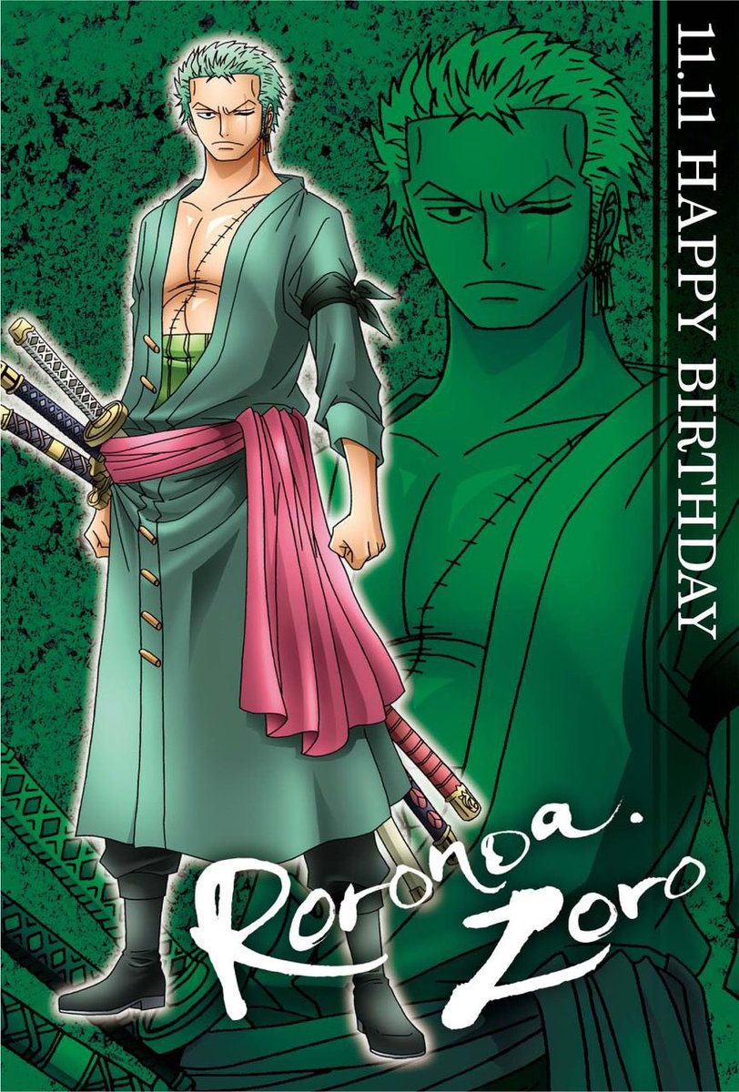 アカナノ على تويتر ゾロ 誕生日おめでとう 11時11分にツイート 待ったよぉ ほんとは午前の11時11分がよかったんだけど授業の真っ最中でして ゾロ生誕祭16 ワンピース ゾロのタグってあんまなくね とか タグに入れられないの悲しい ゾロの