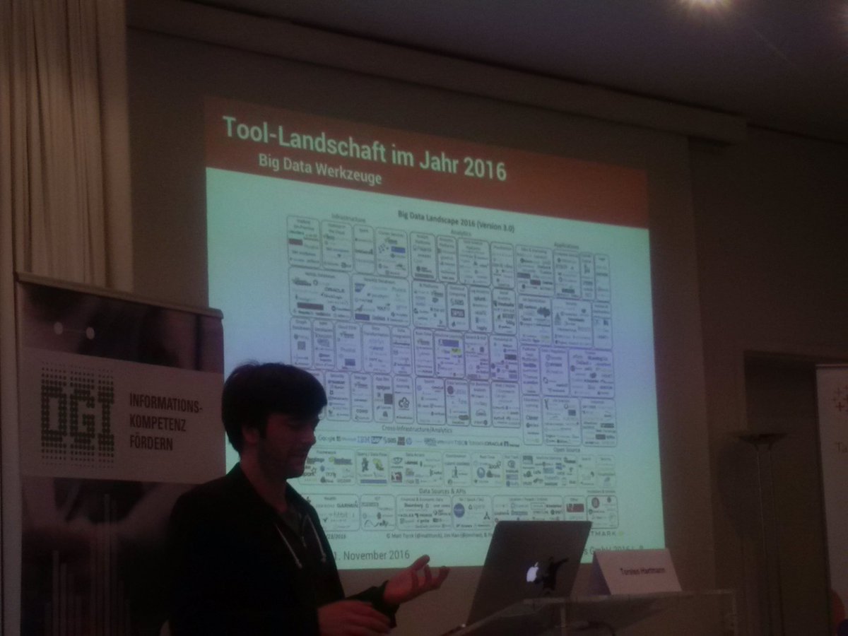 DGIInfo's tweet photo. #dgipraxis2016 Thorsten Hartmann, @Avantgarde Labs, Dresden: unueberschaubar die Menge an Werkzeugen der Textanalyse https://t.co/ffJLBf16CB