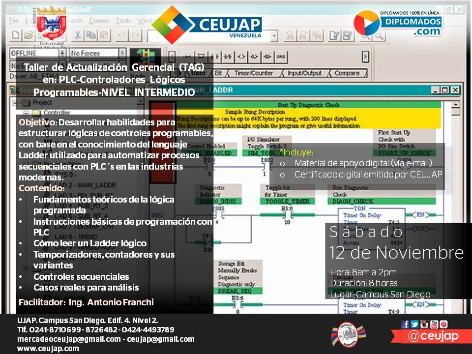 diciceujap's tweet image. ATENCIÓN CARABOBO! Mañana es un gran día para conocer sobre tecnologías industriales!
#TAG
#PLC
#ControlProcess
@ceujap
@ceujapcaracas