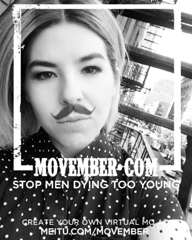 StephMelodia's tweet photo. Join the fight for men's health by downloading the FREE @makeupplusapp #VirtualMo #Movember https://t.co/tDoMqwSnas https://t.co/EIcneSSpIY