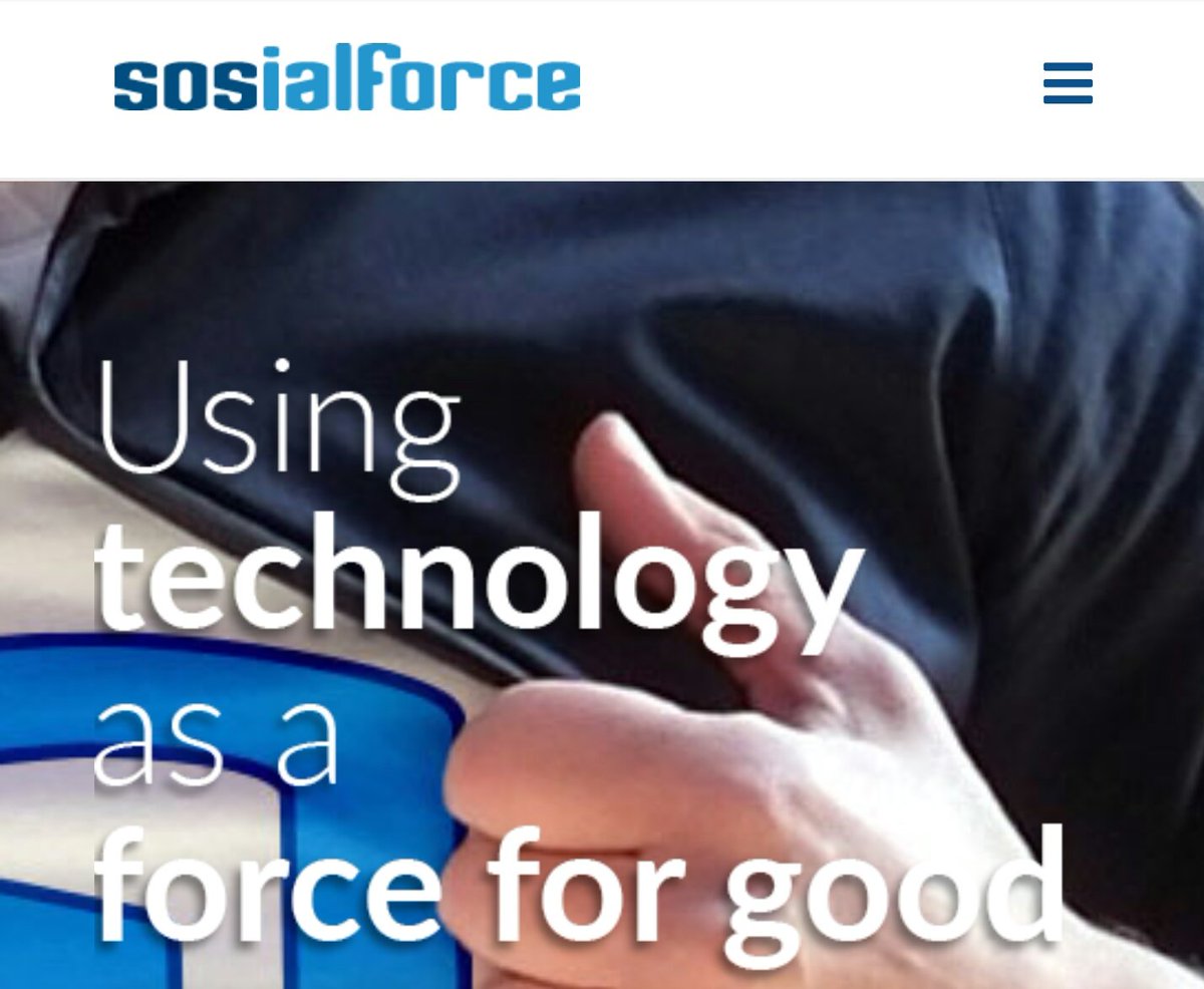 Our mantra <a href="/sosialforce/">Sosialforce</a> is 'Using technology as a force for good'. Sounds familiar... 😉 @nathanjgilbert <a href="/BCorpEurope/">B Corporation Europe</a>  @bcorpNL #Bthechange