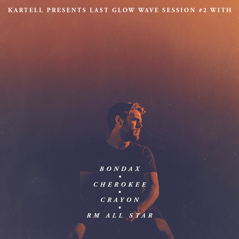 kartellmusic's tweet photo. TONIGHT : Wave Session#2 live from the @RocheMusique studio on FB w/ @bondaxuk @cherokee_music @Crayonoff #LastGlow https://t.co/PxcqVA189I