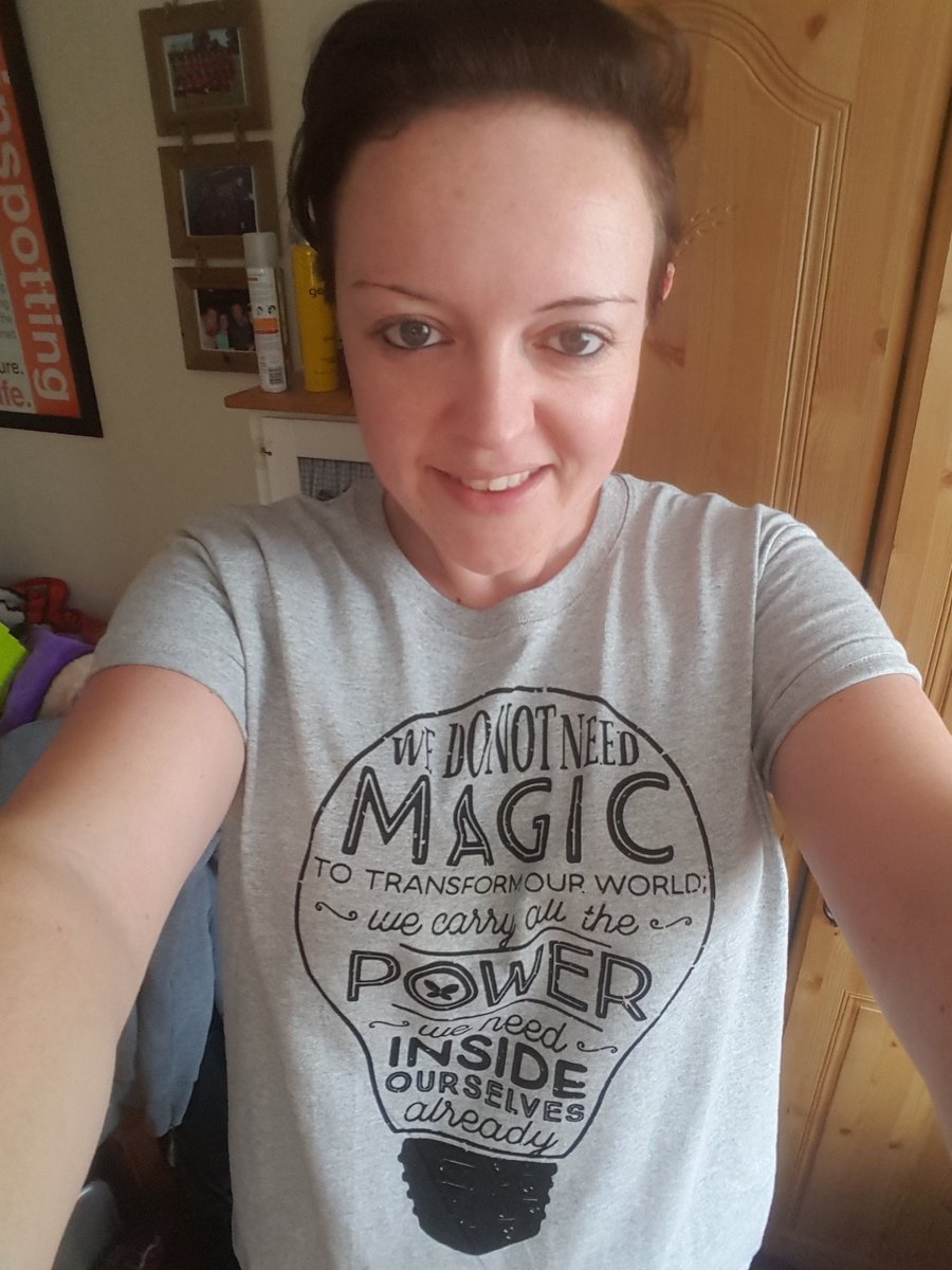 I love my new <a href="/lumos/">Lumos</a> t-shirt which arrived today! We must always remember to turn on the lights <a href="/jk_rowling/">J.K. Rowling</a>
