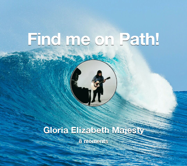 Find me on #Path now! Go to path.com/profile/3eeWdR