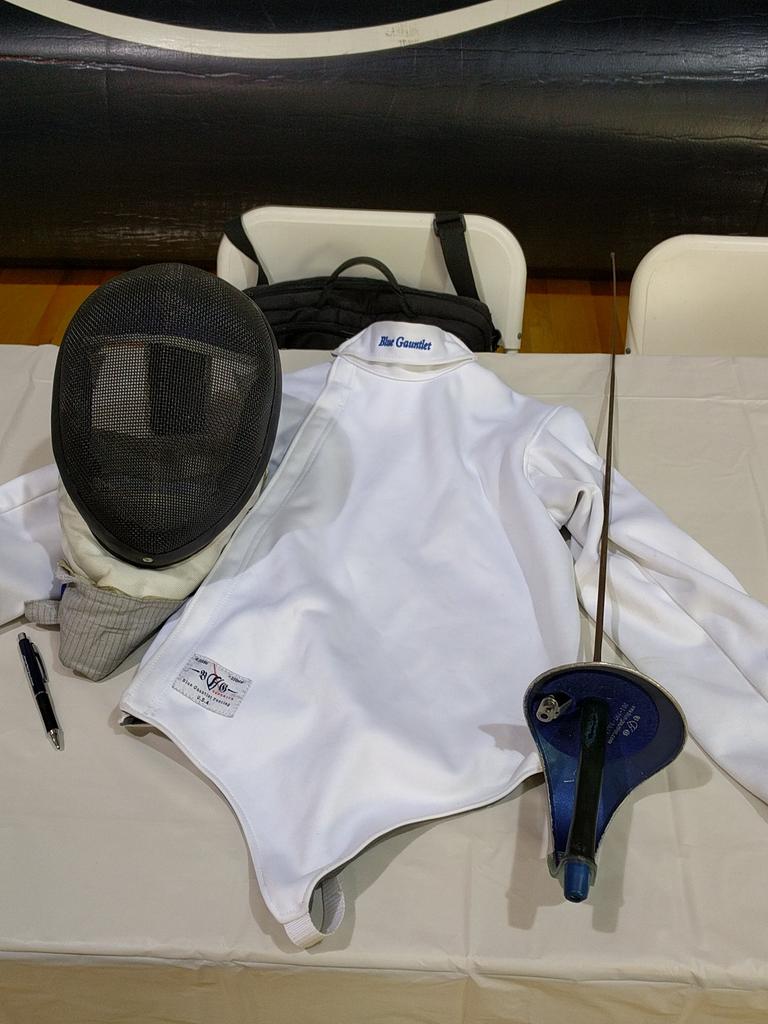 Come see the fencing table at Open House!