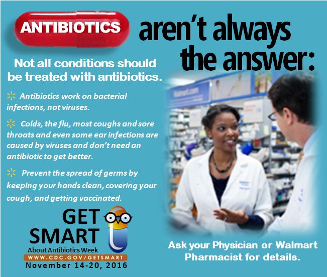 does walmart have $4 antibiotics