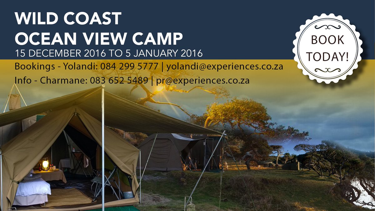 FlowerCamps's tweet photo. NEW #WildCoast Self-Catering Camp @TheWildCoastSun #GoGlamping https://t.co/CuSuOeNhgG #holidayseason Private, spacious, relaxing...Book Now https://t.co/I2PSsyrjlQ