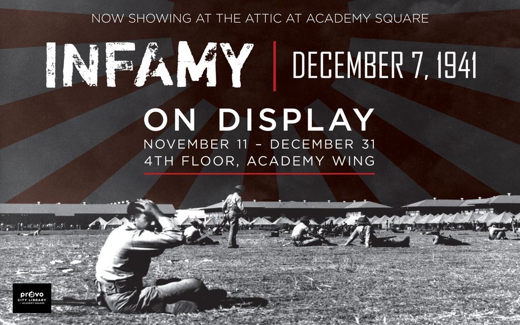 In honor of Veteran's Day, our latest exhibit opens commemorating the 75th anniversary of the attacks on Pearl Harbor