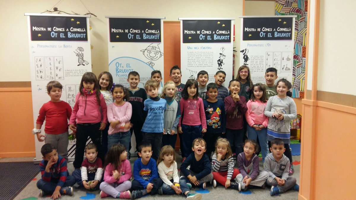 clubsanfeliu_si's tweet photo. Setmana intensa Ludoteca El Dau #cornella .Els infants participen #comicscornella i les famílies en una jornada "consum i joguines" https://t.co/brqcMzVY0L
